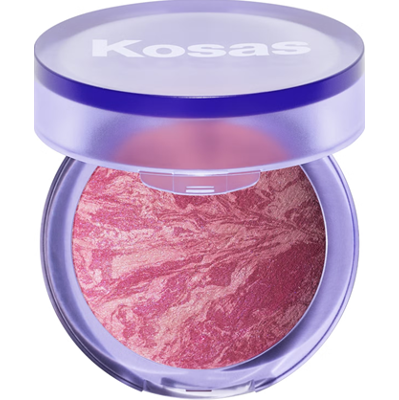 KOSAS Blush Is Life Baked Dimensional + Brightening Blush in Euphoria | Rozświetlający róż do policzków