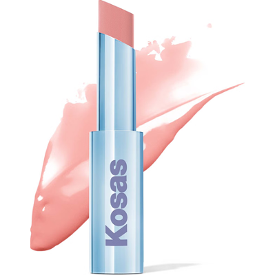 KOSAS Wet Stick Moisturizing Shiny Sheer Lipstick in Baby Rose | Nawilżająca pomadka w sztyfcie z ceramidami