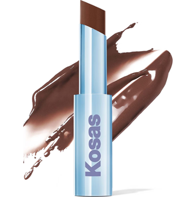 KOSAS Wet Stick Moisturizing Shiny Sheer Lipstick in Cinnamon Spritz | Nawilżająca pomadka w sztyfcie z ceramidami