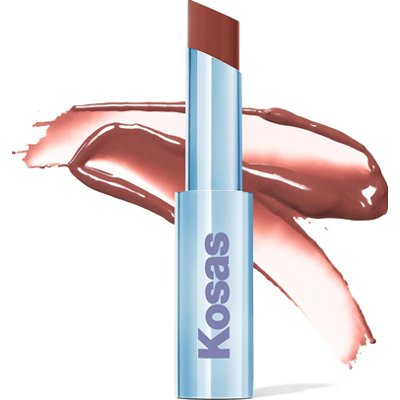 KOSAS Wet Stick Moisturizing Shiny Sheer Lipstick in Tropic Bliss | Nawilżająca pomadka w sztyfcie z ceramidami