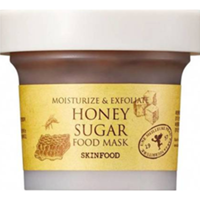 Skinfood Food Mask Honey Sugar 120 g | Kremowa maska peelingująca do twarzy