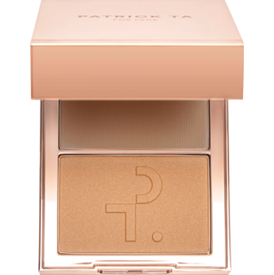 PATRICK TA Major Sculpt Crème Contour & Powder Bronzer Duo She's Statuesque | Zestaw bronzerów do konturowania