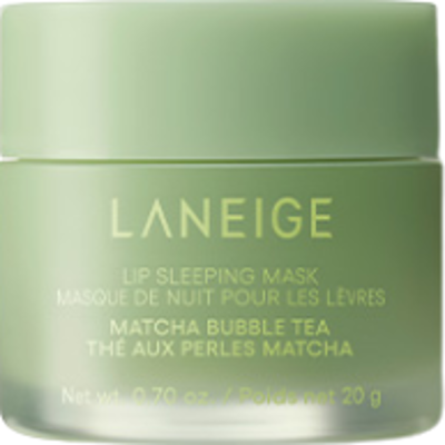 LANEIGE Lip Sleeping Mask Matcha Bubble Tea 20g | Intensywnie regenerująca maseczka do ust na noc