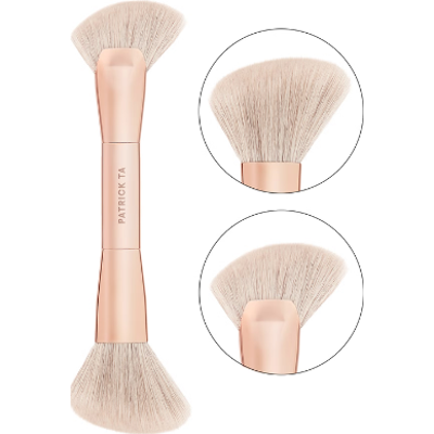 PATRICK TA Dual-Ended Face Sculpting Brush | Dwustronny pędzel do konturowania