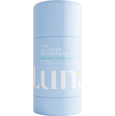 Luna Daily The All Over Deodorant-Extra-strength, Natural, Non-Staining Body Deodorant Stick-Cooling 70 g | Naturalny dezodorant w sztyfcie