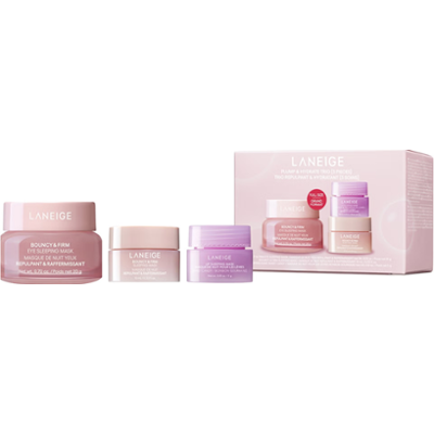 LANEIGE Plump & Hydrate Trio Set 3 Pieces | Kultowy zestaw do pielęgnacji