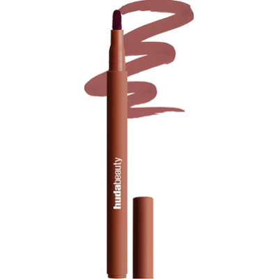 Huda Beauty Lip Contour Stain in Warm Brown 1 ml | Precyzyjna konturówka do ust
