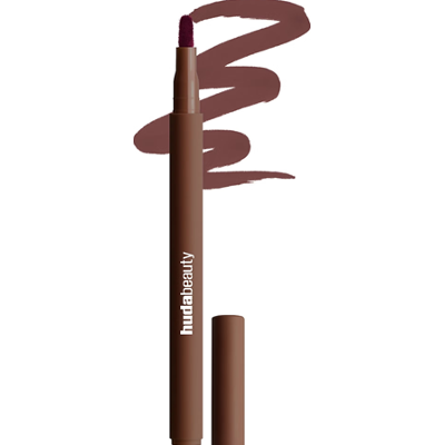 Huda Beauty Lip Contour Stain in Rich Brown 1 ml | Precyzyjna konturówka do ust