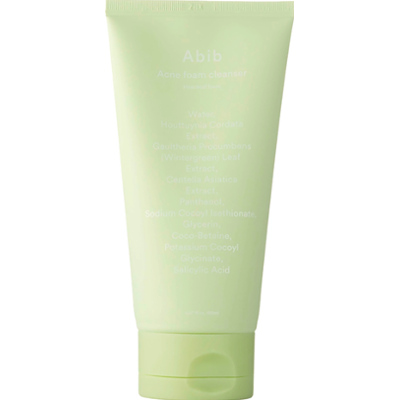 Abib Acne Foam Cleanser Heartleaf Foam 150 ml | Delikatna pianka oczyszczająca dla skóry trądzikowej