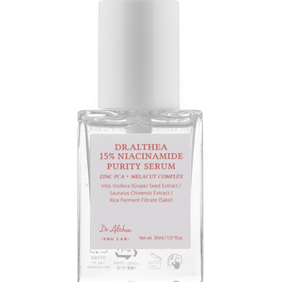 Dr. Althea 15% Niacinamide Purity Serum 30 ml | Zaawansowane serum do twarzy z niacynamidem