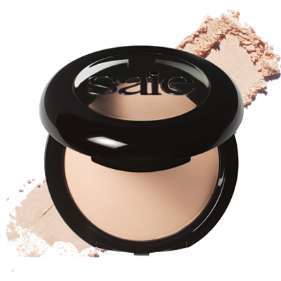 Saie Slip Tint Undetectable Baked Setting Powder in 2 Light to Medium 7 g | Ultralekki, wypiekany puder prasowany utrwalający makijaż
