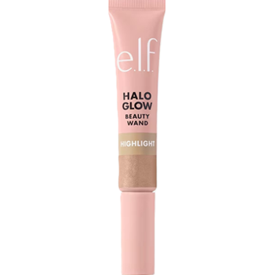 e.l.f. Cosmetics Halo Glow Beauty Wand Highlighter in Champagne | Płynny rozświetlacz do twarzy