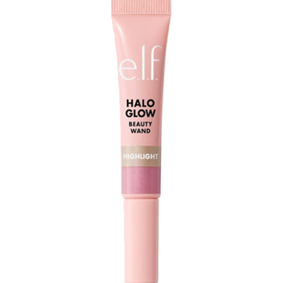 e.l.f. Cosmetics Halo Glow Beauty Wand Highlighter in Pink Prism | Płynny rozświetlacz do twarzy