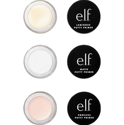 e.l.f. Cosmetics Putty Primer Trio | Zestaw trzech kultowych baz pod makijaż