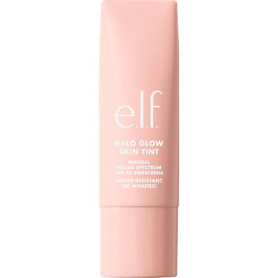 e.l.f. Cosmetics Halo Glow Skin Tint SPF 50 Foundation in 6 Light Cool 30 ml | Lekki podkład rozświetlający z wysoką ochroną UV