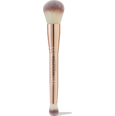 Sculpted by Aimee Foundation Duo Brush | Dwustronny pędzel do podkładu i konturowania twarzy
