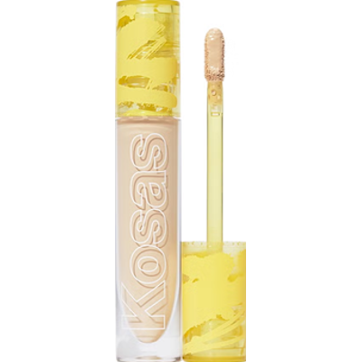 KOSAS Revealer Super Creamy + Brightening Concealer in Tone 4 N | Kremowy korektor maskujący niedoskonałości i krem pod oczy w jednym