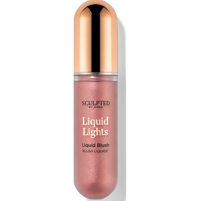 Sculpted by Aimee Liquid Lights Blush in Pink Pop 7 ml | Rozświetlający róż w płynie