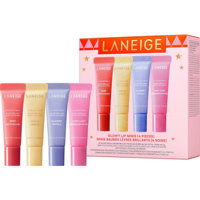 LANEIGE Mini Lip Glowy Balm Set | Zestaw mini balsamów do ust LIMITED EDITION