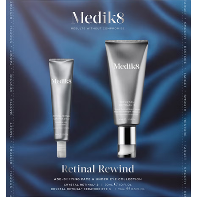 Medik8 Retinal Rewind | Zestaw odmładzający i regenerujący ze stabilnym retinalem