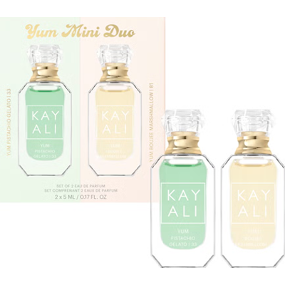 KAYALI Yum Mini Duo 2 x 5 ml | Wyjątkowy duet gourmandowych zapachów w podróżnym formacie