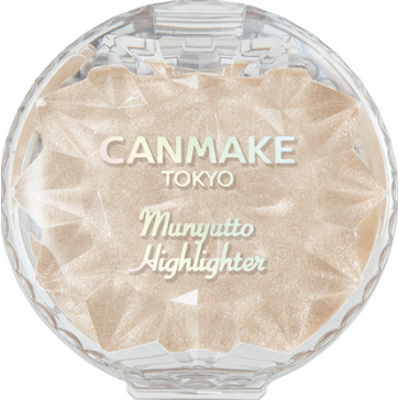 Canmake Munyutto Highlighter in 01 Moonlight Gem | Rozświetlacz do twarzy i ciała