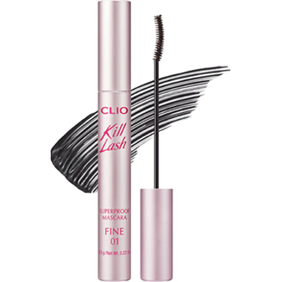 Clio Kill Lash Superproof Mascara Fine in 01 Vanilla Black | Innowacyjny tusz do rzęs