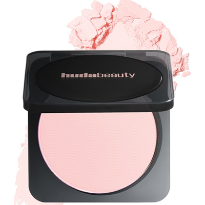 Huda Beauty Easy Bake Pressed Powder in Cherry Blossom Cake | Trwały puder prasowany do perfekcyjnego wykończenia makijażu
