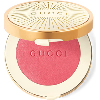 Gucci Beauty Glow Powder Blush in 02 Fresh Coral | Luksusowy róż do twarzy