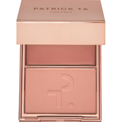 PATRICK TA Major Double - Take Crème & Powder Blush Not Too Much | Paleta różów do policzków