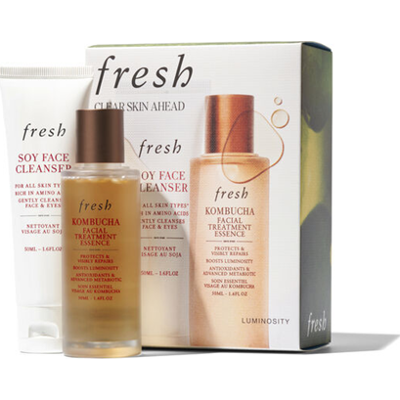 Fresh Clear Skin Ahead Set | Oczyszczająco-rozświetlający zestaw do pielęgnacji twarzy