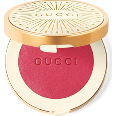 Gucci Beauty Glow Powder Blush in 04 Bright Pink | Luksusowy róż do twarzy