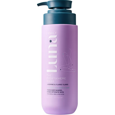 Luna Daily The Everywhere Wash Jasmine & Ylang Ylang 400 ml | Delikatny, wielofunkcyjny żel myjący
