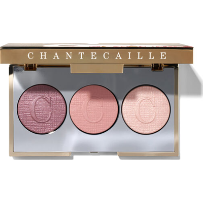 Chantecaille Flamingo Collection in Dawn Eye Trio | Ekskluzywna paleta 3 cieni do powiek inspirowana tropikalnymi odcieniami różu
