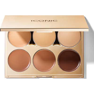 ICONIC London Multi-Use Sculpting Contour Palette 12g | Wszechstronna paleta do konturowania twarzy