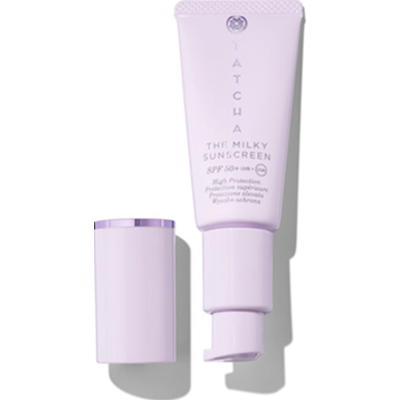 Tatcha The Milky Sunscreen SPF50 15 ml TRAVEL SIZE | Lekki krem przeciwsłoneczny do twarzy