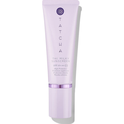 Tatcha The Milky Sunscreen SPF50 50 ml | Lekki krem przeciwsłoneczny do twarzy
