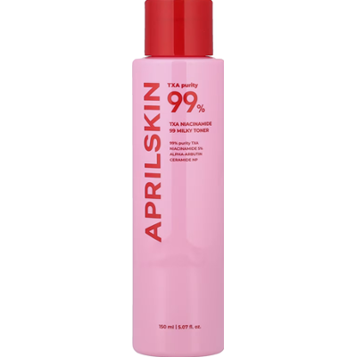 APRILSKIN TXA Niacinamide 99 Milky Toner 150 ml | Tonik rozjaśniający i nawilżający
