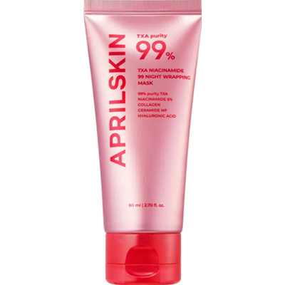 APRILSKIN TXA Niacinamide 99 Night Wrapping Mask 80ml | Nocna maska rozjaśniająca i nawilżająca
