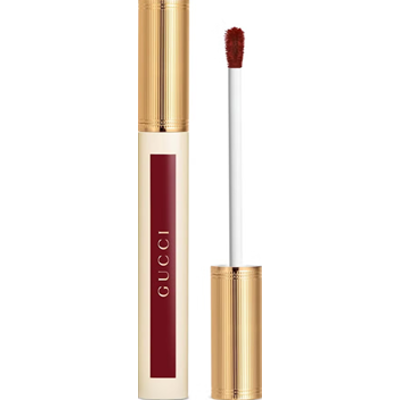 Gucci Glow Oil-In-Water Tint Liquid Lipstick in 129 Paula Maple 6,5 ml | Luksusowa pomadka płynna z efektem glow i pielęgnacją ust