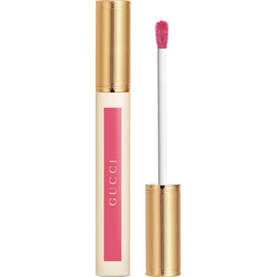 Gucci Glow Oil-In-Water Tint Liquid Lipstick in 415 Clara Pink 6,5 ml | Luksusowa pomadka płynna z efektem glow i pielęgnacją ust