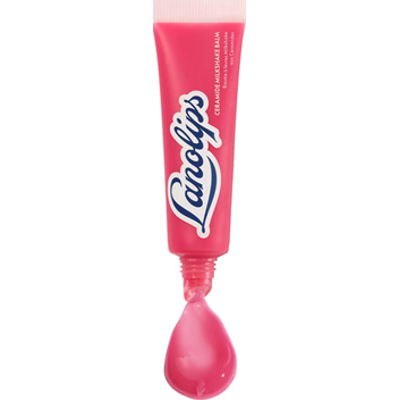 Lanolips Ceramide Milkshake Tinted Lip Balm in Raspberry Crumble 12,5 ml | Nawilżający balsam do ust z ceramidami