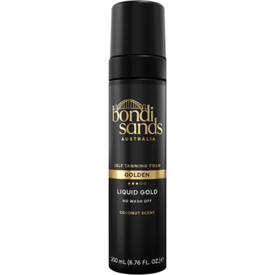 Bondi Sands Liquid Gold Self Tanning Foam 200 ml | Samoopalacz w piance o naturalnym efekcie złotej opalenizny