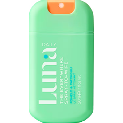 Luna Daily Spray-to-Wipe Pomelo & Patchouli 30ml | Innowacyjny spray do szybkiego odświeżenia skóry