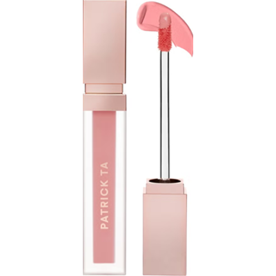 PATRICK TA Liquid Transition Brightening Blush in Shy at First 6 ml | Płynny róż rozświetlający o efekcie „healthy glow”