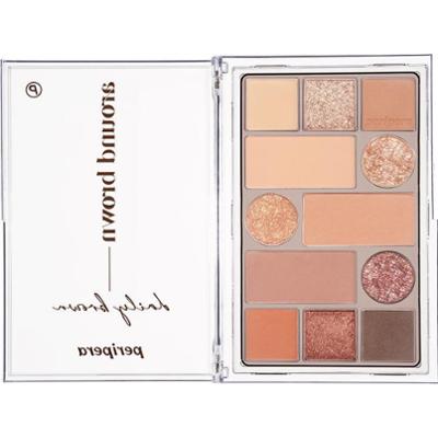 Peripera All Take Mood Technique Palette #01 Around Brown, 13.5g - paleta cieni do makijażu w odcieniach brązu