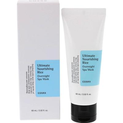 COSRX - Ultimate Nourishing Rice Overnight Spa Mask, 60ml - całonocna maska nawilżająca