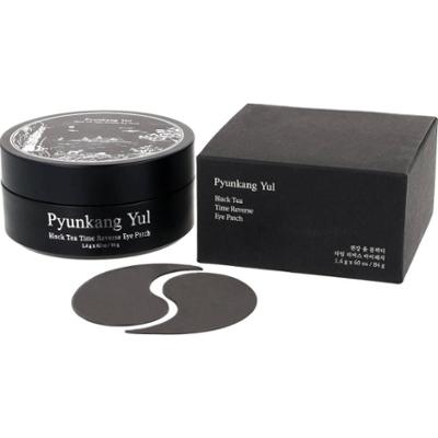 Pyunkang Yul - Black Tea Time Reverse Eye Patch, 60 szt. - przeciwzmarszczkowe płatki pod oczy