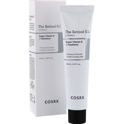 COSRX - The Retinol 0.1 Cream, 20 ml - przeciwzmarszczkowy krem z 0.1% retinolu