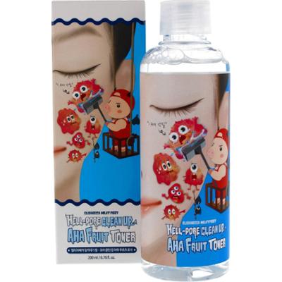Elizavecca - Milky Piggy Hell-Pore Clean Up AHA Fruit Toner, 200ml - złuszczający tonik do twarzy z kwasami AHA
